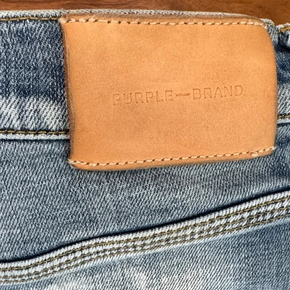 Trendy Distressed Light Blue Skinny Jeans - Picture 5 of 9